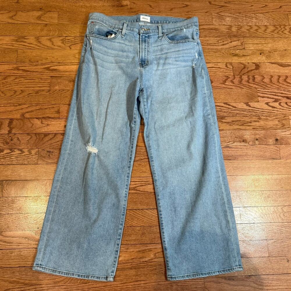 Hudson Jeans Light Blue Wide Leg Flare Jeans